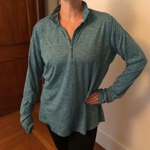 Nike zip up sweatshirt XL